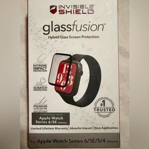 NWT Hybrid Glass Screen Protector for Apple Watch Series 6/SE